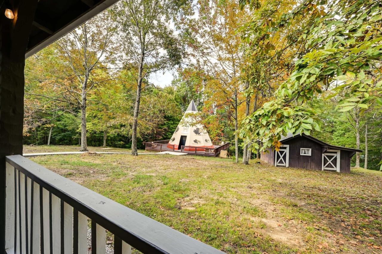 Mammoth Cave Cabin With Fire Pit - 3 Mi To Lake! Villa Cub Run Exterior photo